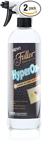 Fuller Brush HyperOx Carpet & Fabric Spotter with Sprayer – Removes the Tough Set-in Stains – Odor Eliminator –Citrus Fresh Scent – 24 oz.