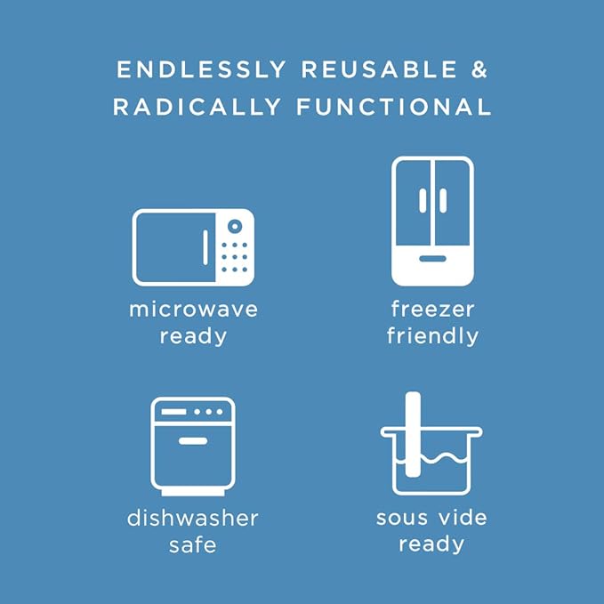 Stasher Premium Silicone Reusable Food Storage Half Gallon Bag, Lavender, Microwave, Sous Vide, Dishwasher, Oven and Freezer Safe, BPA Free, Leak-free, Eco-friendly, 64 Oz