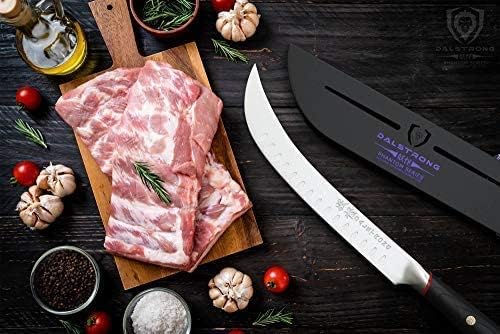 Dalstrong Butcher Knife - 10 inch - Phantom Series - Japanese High-Carbon AUS8 Steel - Pakkawood Handle - Breaking Knife - Heavy Duty Kitchen Knife BBQ - Sheath Included