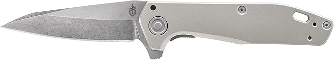 Gerber Gear Fastball - Slim, Lightweight Folding Knife with Lock Release - Pocket Knife with 3-Position Clip - EDC Gear - 3" - Made in USA - Urban Grey