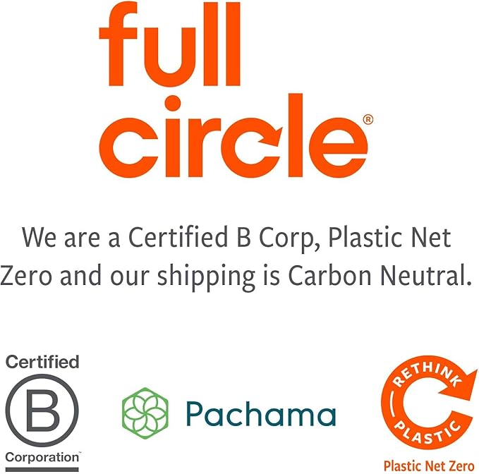 Full Circle Clean Reach - Bamboo Handle Bottle & Mug Scrubber with Replaceable Head, Long Handle Brush for Deep Cleaning Water Bottles, Baby Bottles, Flasks, Tumblers, Vases, and Kitchen Sink, Green
