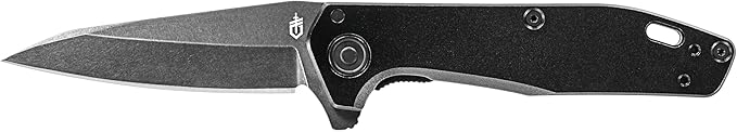 Gerber Gear Fastball - Slim, Lightweight Folding Knife with Lock Release - Pocket Knife with 3-Position Clip - EDC Gear - 3" - Made in USA - Black