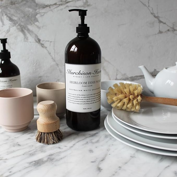 Murchison-Hume Heirloom Dish Soap Refill 32 oz – Australian White Grapefruit – Powerful Grease-Cutting, Non-Toxic & Eco-Friendly Dish Soap with Sophisticated Scent – Pet Safe