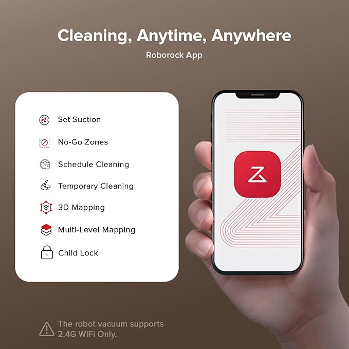 roborock Q10 X5+ Robot Vacuum and Mop Combo, Self-Emptying, 10,000Pa Suction, Obstacle Avoidance, LiDAR Navigation, Hands-Free Cleaning, No-Go Zones, Perfect for Carpet and Pet Hair, White