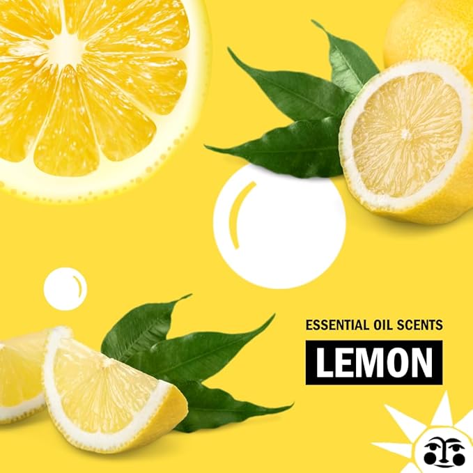 Molly's Suds Oxygen Whitener | Powerful Bleach Alternative, Chlorine Free & Color Safe | Brightens Whites and Removes Stains (Pure Lemon Essential Oil - 79 oz)