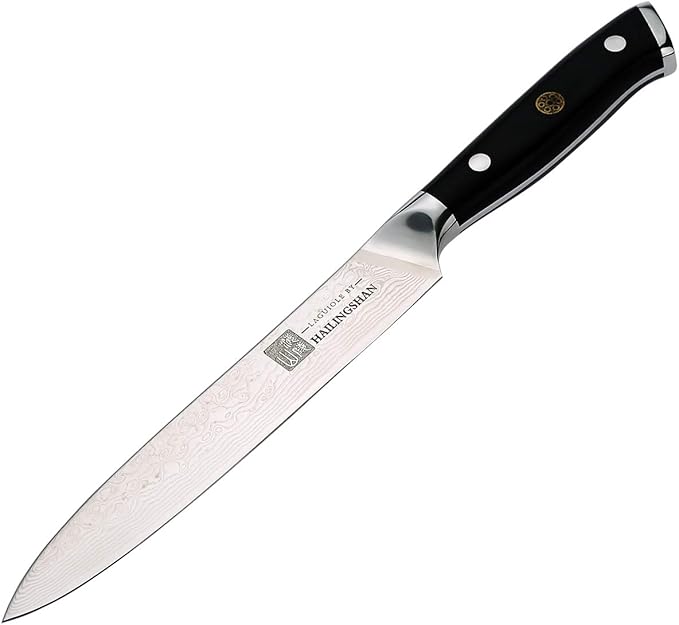 Qin Dynasty Series Universal knife Vegetable Cleaver Kitchen Knives Pro Kitchen Knife 6 Inch High Carbon German Stainless Steel Japanese Chef's knife with Ergonomic Handle