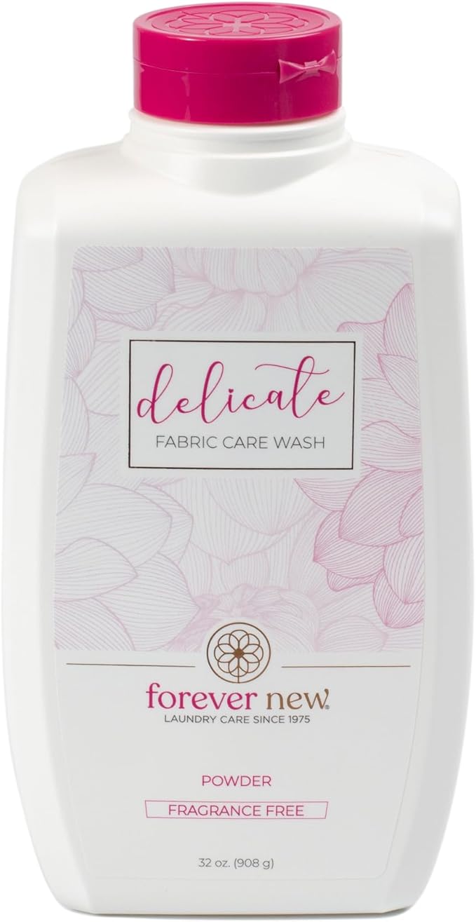 Forever New Granular Fabric Care Wash Unscented - 64oz (2pack) Natural Laundry Detergent