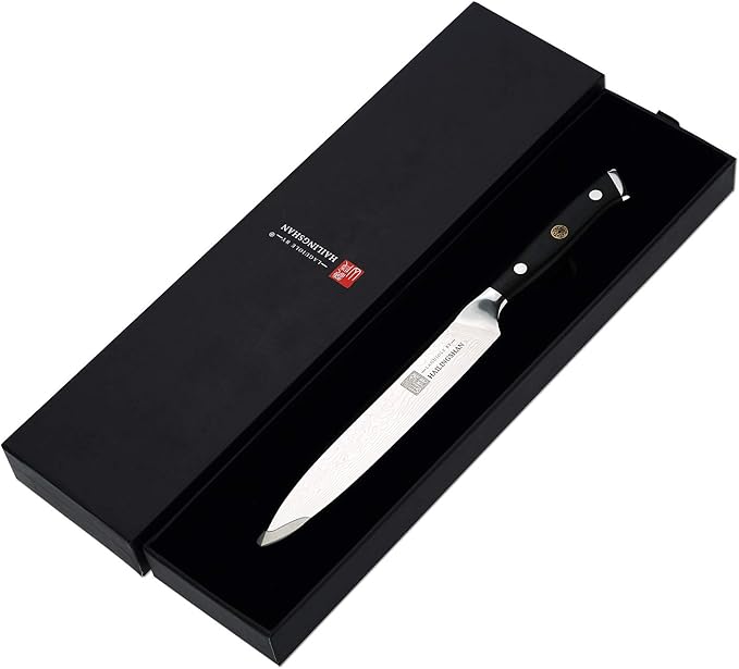 Qin Dynasty Series Universal knife Vegetable Cleaver Kitchen Knives Pro Kitchen Knife 6 Inch High Carbon German Stainless Steel Japanese Chef's knife with Ergonomic Handle