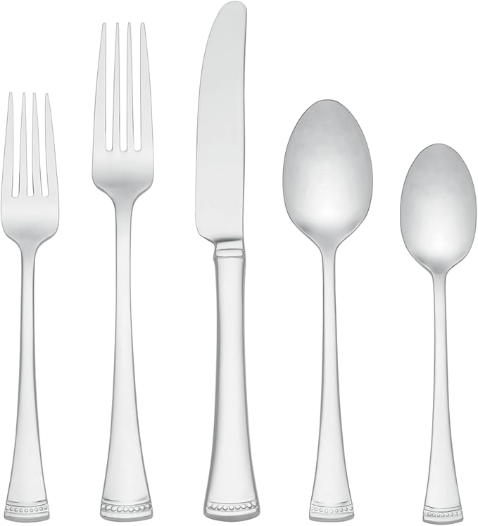 Lenox 896631 Portola Mirror 20-Piece Flatware Set, Service For 4