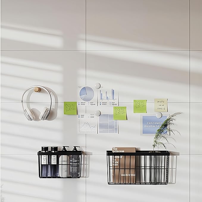 3 Piece Kitchen Cabinet Door Storage Box,Self Adhesive Wall Mounted,Wardrobe/Bathroom/Refrigerator Small Items Organizer,Oil bottle/Seasoning storage(Black)