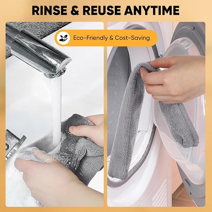 Retractable Gap Dust Cleaner – Extendable Microfiber Duster with Bendable & Removable Head, Washable Dusting Brush for Home, Kitchen, Car & Hard-to-Reach Areas (3)