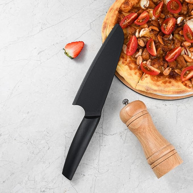 Nylon Knife Kitchen Plastic Knife for Real Cooking and Cutting Pizza, Cakes, Bread, Fruits, Veggies Durable Nylon Kitchen Knife for Kids, Kaizen Chef Knife, Kitchen Knife for Professional Use