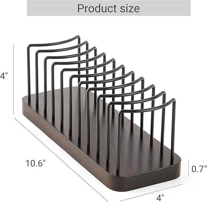 Mkono Hat Organizer for Baseball Caps, Set of 1 Hat Holder for 10 Baseball Caps, Tabletop Hat Rack Stand Hat Storage Display Baseball Cap Organizer for Desk Closet Shelf Dresser