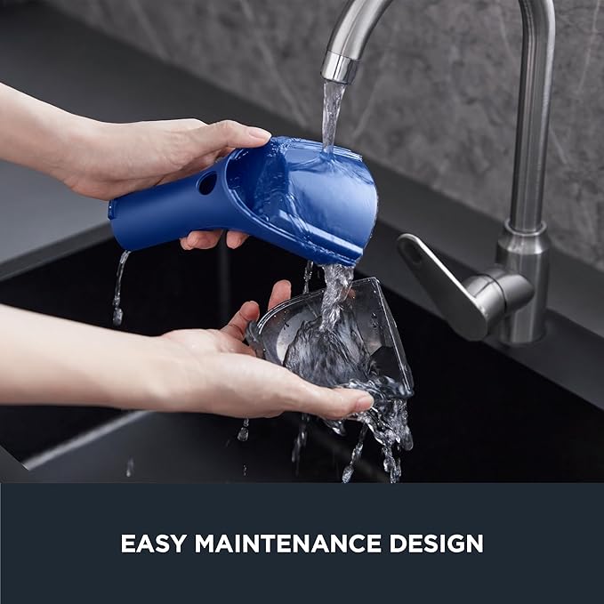 EUREKA Portable Carpet and Upholstery Cleaner, Spot Cleaner for Pets, Stain Remover for Carpet, Area Rugs, Upholstery, Coaches and Car, 50.7oz Large Water Tank, NEY100 with Cleaning Formula, Blue