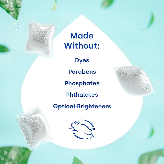 Dropps Laundry Fabric Softener Pods, Lavender Meadow (120 Pods) - Laundry Additive for Softening & Protection - HE Compatible Mineral Based Ingredients Laundry Supplies