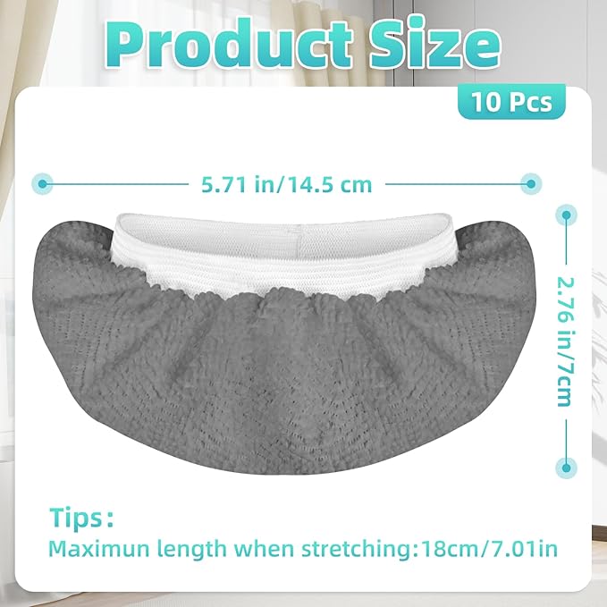 10 Pack Microfiber Cloth for Handheld Steam Shot, Steam Cleaner Accessories, Reusable Washable Steam Mop Pads Compatible with Most of Handheld Steam Shot/Cleaners (Grey)