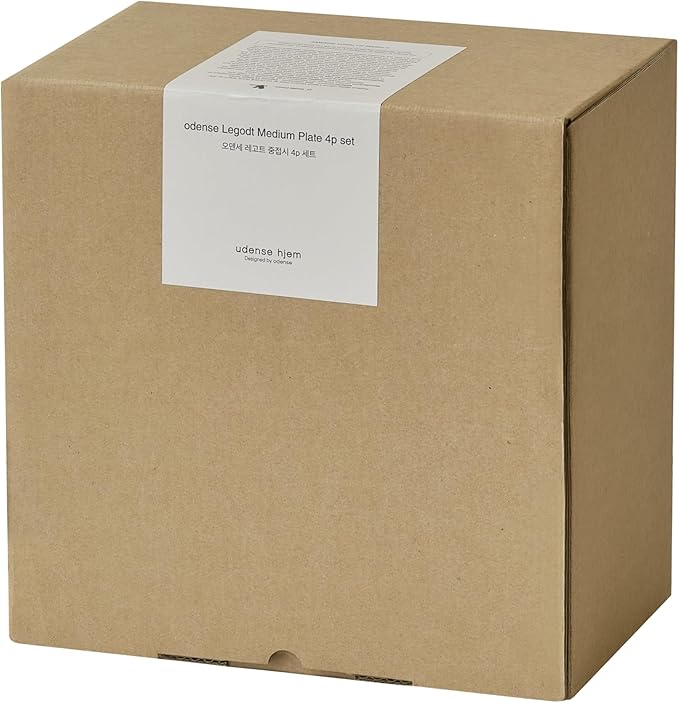 Odense Ceramic Mugs Set of 4 - Coffee Mug - Modern & Minimal Design, Wide Mouth & Stackable, Hot Drinks - Microwave & Dishwasher Safe - 11.8oz (Vanilla Cream)