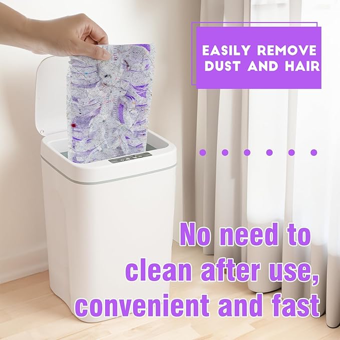 50 Count Disposable Heavy-Duty Power Mop Pads Refills for Swiffer Power Mop,Replacement Floor Cleaning Refills, Non-Washable & Unscented, Compatible with Swiffer PowerMop (Quick-Absorb, No Residue)