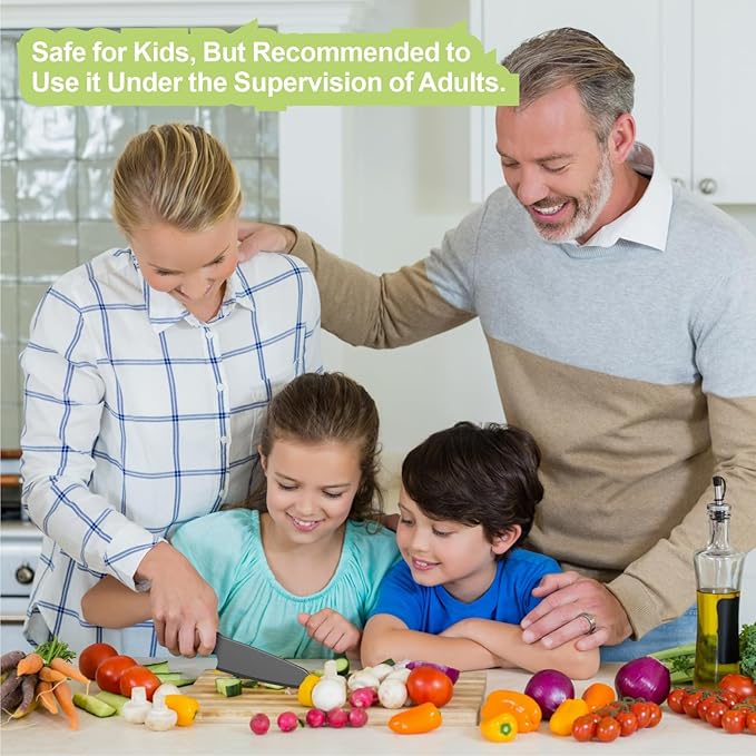Nylon Knife Kitchen Plastic Knife for Real Cooking and Cutting Pizza, Cakes, Bread, Fruits, Veggies Durable Nylon Kitchen Knife for Kids, Kaizen Chef Knife, Kitchen Knife for Professional Use