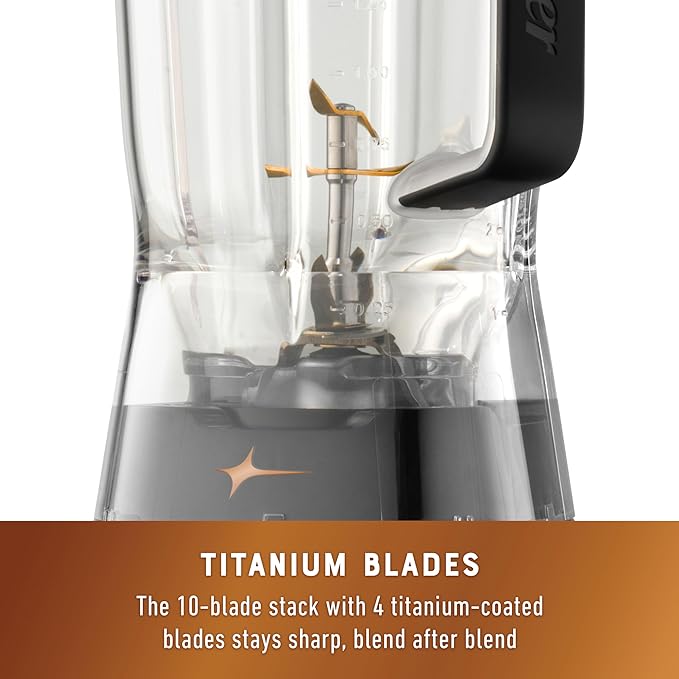Oster Extreme Mix Blender, 1500-Watt High-Speed Countertop Blender with 64oz Jar & Auto Programs, Perfect for Smoothies, Milkshakes, Salsa