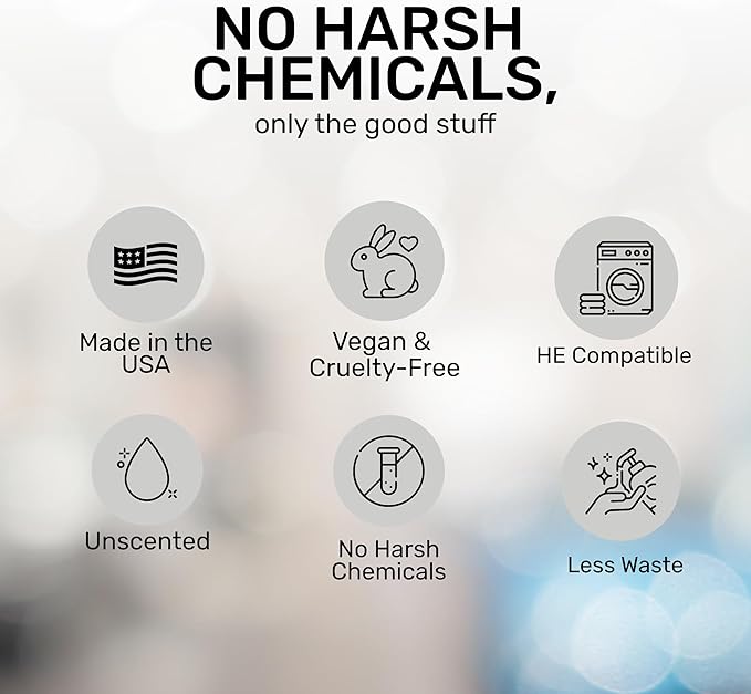 FREY Natural Liquid Fabric Softener & Conditioner | Laundry Softener for Clothing | Works In All Machines + HE | Powered by Natural Ingredients (1-pack, Fragrance-free)