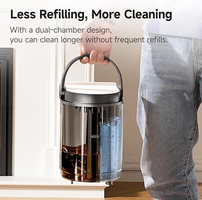 uwant Portable Carpet Cleaner 18Kpa Powerful Suction Spot Upholstery Cleaner for Deep Cleaning Self-Cleaning Carpet Cleaner Machine with Exclusive Specialty Tools for Pets (Pro 18Kpa)