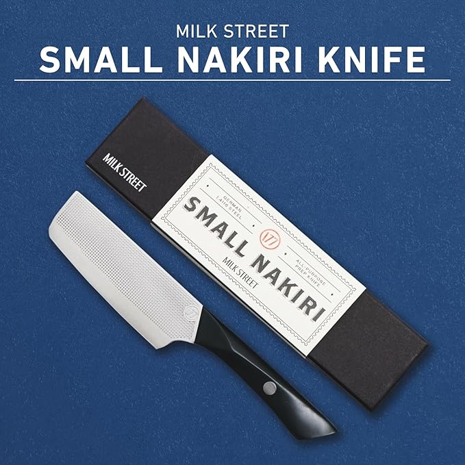 Milk Street Small Nakiri Knife – Ultra-Thin Blade for Precision Cutting, Ergonomic Handle