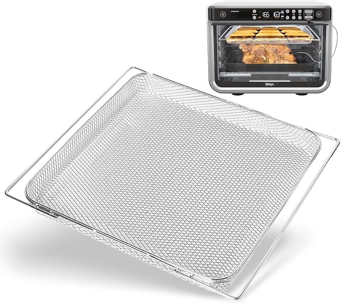 Air Fryer Oven Basket Replacement Baking Trays for Ninja Foodi DT251 DT201 Series Air Fryer Oven, Mesh Basket,Air Fryer Accessories for Ninja Foodi 10-in-1 Smart XL Air Fry Oven