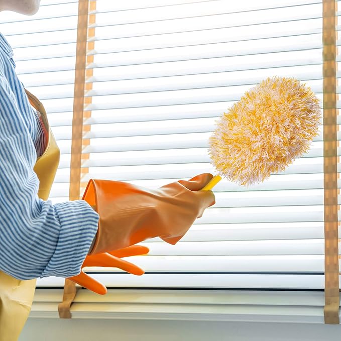 Microfiber Reusable Refills for Swiffer Hand Duster, 360 Degree Dry Duster Heavy Duty Refills, 2-Pack (Handle is Not Included) Air Dry Only