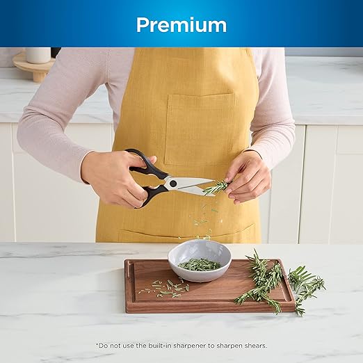 Ninja K62012 Foodi NeverDull Premium 12-Piece German Stainless Steel Knife System with Built-in Sharpener, Stainless Steel/Black