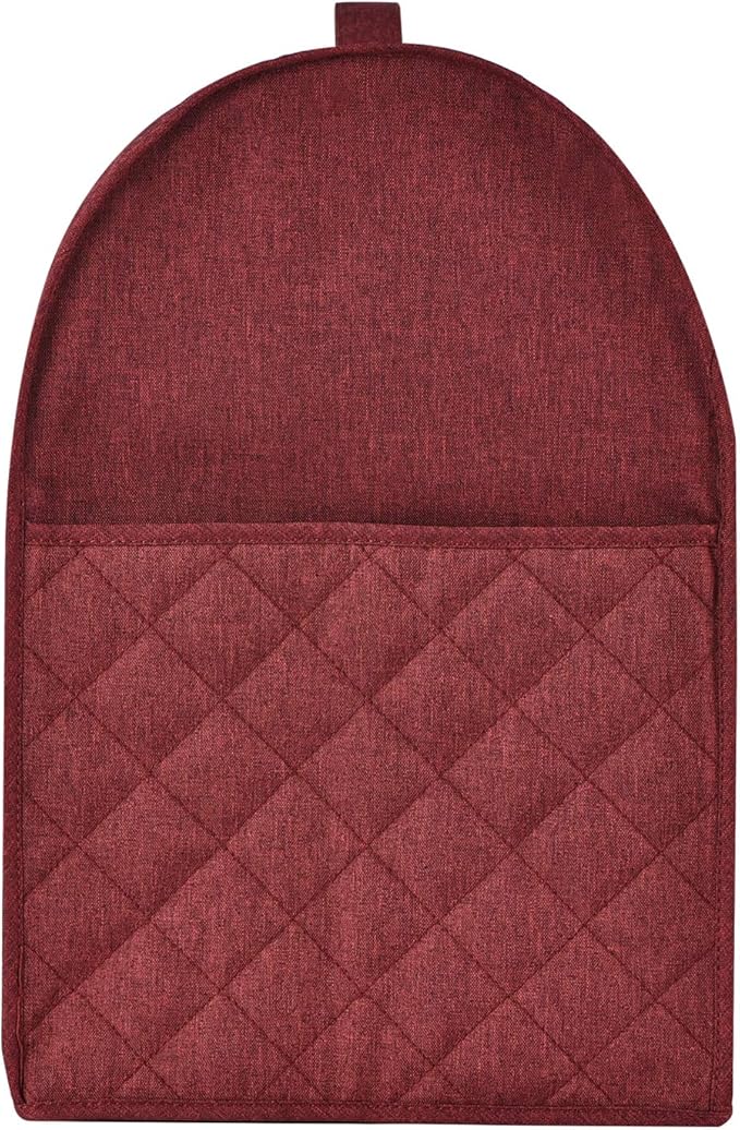 Stand Mixer Dust-proof Cover for KitchenAid Mixer,Multi Pockets for Various Kitchen Appliance Accessories,Water-resistant,Easy Cleaning (Wine red, Fit for Bowl Lift 5-8 Quart)