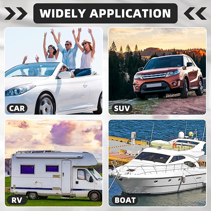 Tanlade 2 Pack Microfiber Car Duster Exterior Scratch Free with Extendable Handle Soft Car Duster Kit for Cleaning Dust Brush Set for Exterior Interior Cleaning Tools (Gray)