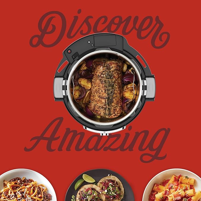 Instant Pot Vortex Plus XL 8QT ClearCook Air Fryer, Clear Windows, Custom Programming, 8-in-1 Functions that Crisps, Broils, Roasts, Dehydrates, Bakes, Reheats, from the Makers of Instant Pot, Black
