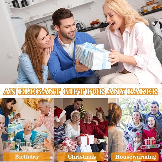 Bread Slicer for Homemade Bread Bow Knife-Ergonomic Design,Sourdough Bread Cutter Premium Stainless Steel Serrated Saw,Bread Knife for Precise Cutting Variety Bread (2)