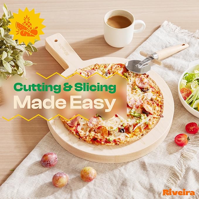 Riveira Maple Wood Cutting Board – Gourmet Maple Grandeur: 17 x 12 Wooden Cutting Board – Natural Wooden Cutting Boards For Kitchen Decorative – Innovative Juice Grooves Maple Wooden Chopping Board