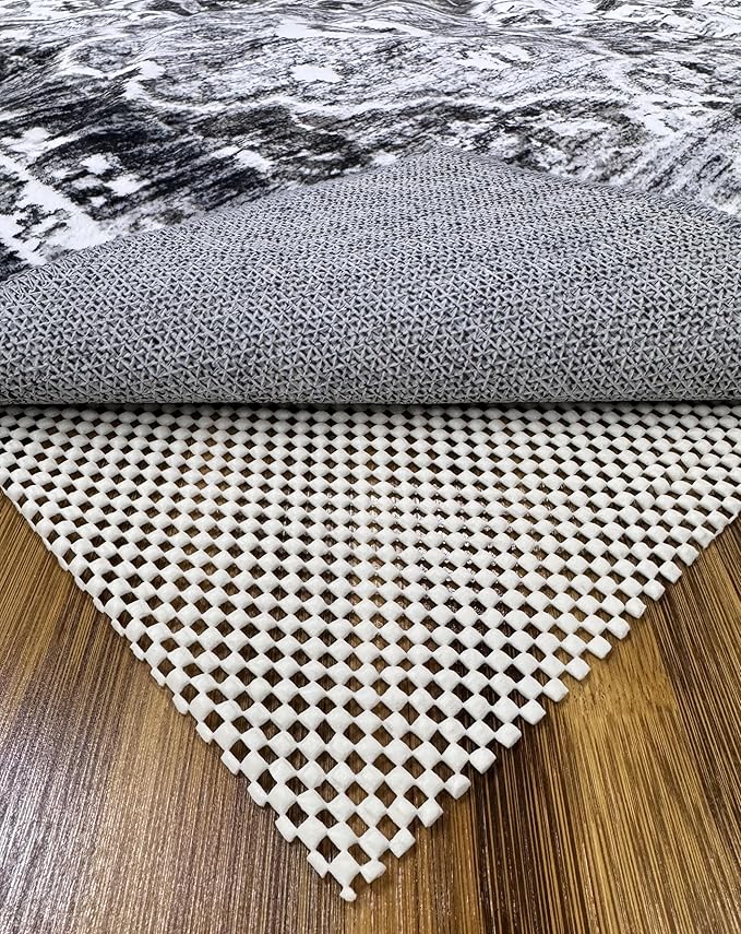 RUGSURE Rug Gripper Pad for Hardwood Floors & Tile Floor - Non Slip Area Rug Pads - Under Carpet Anti Skid Mat - Non Skid Rug Backing, 2x3 Ft