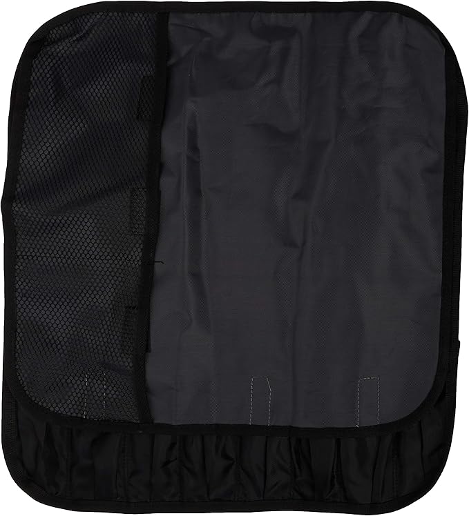 Mercer Culinary Millennia 8-Piece Knife Roll Set, White Handles