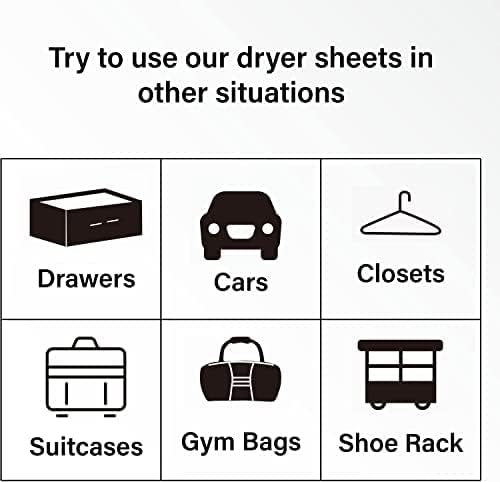 Dr.Easy Dryer Sheets Free & Clear Plant Based all ingredients for Sensitive Skin 160 Ct 100% Rayon Fabric Softener sheet unscented & no dyes Reduce Static & Wrinkles Soften Clothes Help Repel Pet Hair