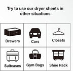 Dr.Easy Dryer Sheets Free & Clear Plant Based all ingredients for Sensitive Skin 160 Ct 100% Rayon Fabric Softener sheet unscented & no dyes Reduce Static & Wrinkles Soften Clothes Help Repel Pet Hair