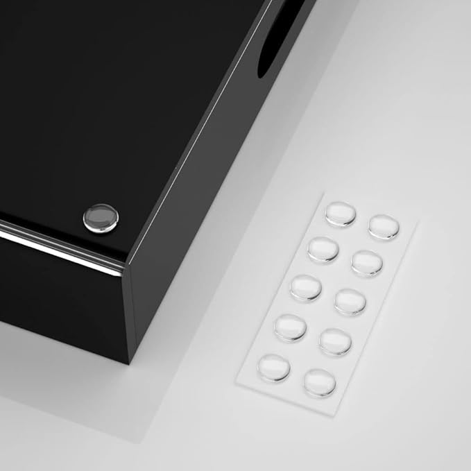 NIUBEE Acrylic Serving Tray 12x12 Inches -Spill Proof- Decorative Tray Organiser for Ottoman Coffee Table Countertop with Handles - Black