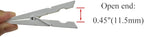 HAHIYO White Wooden Clothes Pins Clothespins Wide Do NOT Fall Apart 2.87 inches Length 16 Pack Sturdy Strong Springs No Rust No Discoloration for Laundry Bathroom DIY Craft Photos Food Opened Bags