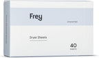 FREY Naturally Scented Dryer Sheets - Fabric Softener for Soft, Fresh & Clean Clothes (1-pack, Fragrance-free)