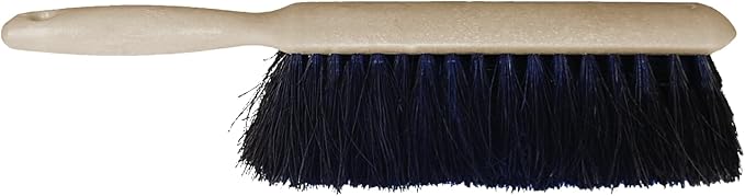 PFERD 89400 Maintenance Plastic Block Heavy Duty Line Coarse/General Purpose Sweep Counter Duster, Black Tampico Bristles, 2-1/2" Trim Length, 8" Length