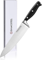 Chef's Knife, Premium 8-Inch Kitchen Knife 5CR15MOV High Carbon Stainless Steel with Ergonomic ABS Handle, Cooking Knife for Cutting, Slicing & Dicing, Ideal Presents for Any Occasion