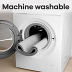 Door mat with Non Slip Rubber Backing, Washable Soft Floor Carpet for Kitchen, Hallway, Entryway Indoor, Bedroom, Laundry, Low Pile Area Rugs, Solid Color with Pointillism Style, 2 * 3 ft Grey