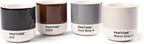 Copenhagen Design Pantone Macchiato Cup - Coffee, Latte, Macchiato Mug - 3.34oz/100ml, Cool Grey 9