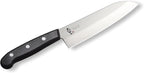 Japanese Chef Knife, 6.5" Santoku by Enzo, Hand Forged, Tsubame Sanjyo Stainless Steel, Light Weight and Versatile, Wear/Corrosion Resistance, 11.0" Total Length