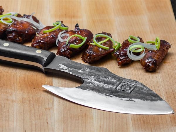 COOLINA Machado Handmade Butcher Knife, Macho Cleaver Knife for all Heavy-duty Chopping, Cutting Meat, Vegetables