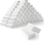100-Pack 8x5x3cm Melamine Sponge Magic Sponge Multi-Functional Cleaning Erasers for Kitchen, Bathroom, Toilet