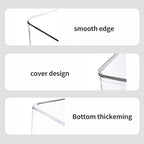 Clear Storage Bins With Lids,4 Packs Food Storage Organizer,Stackable Kitchen Cabinet,Bathroom Basket,Fridge Organization.Pantry Transparent Containers For Fruits,Drinks